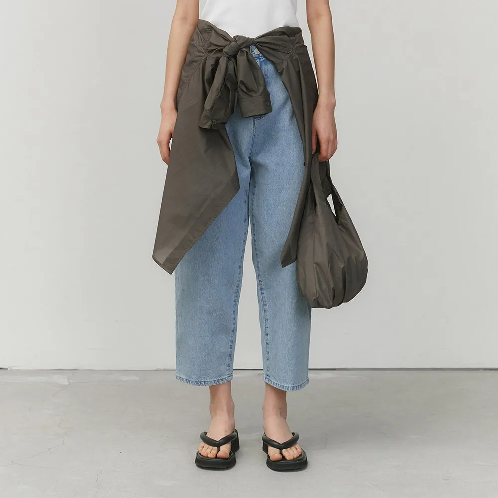 RIPSTOP SHIRRING BAG (BROWN)