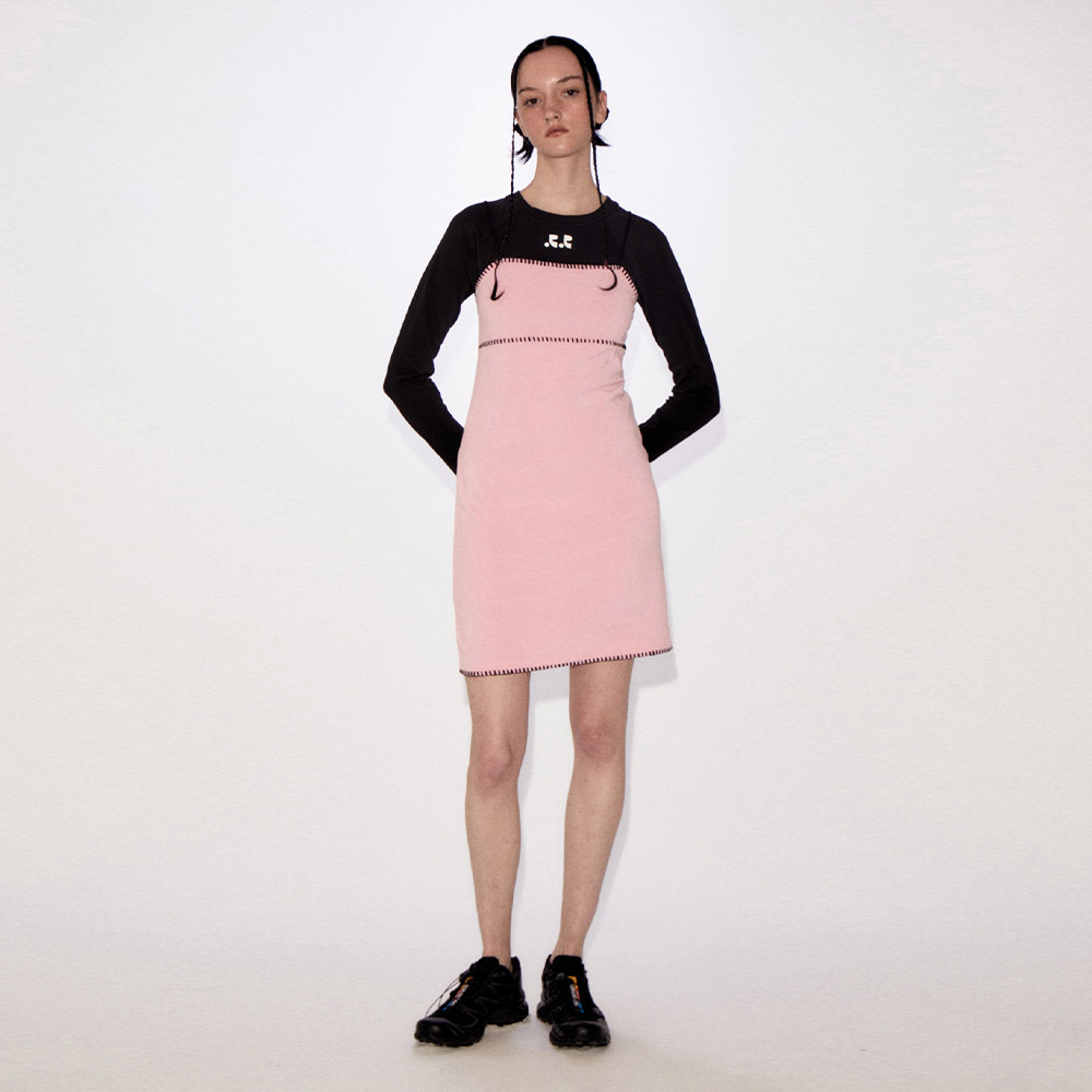 【韓国 Rest & Recreation】 RR STITCH TERRY MINI DRESS Designer fashion, Seoul-fully created | W Concept
