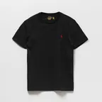 커스텀 슬림 크루넥 티셔츠 (BLACK)
