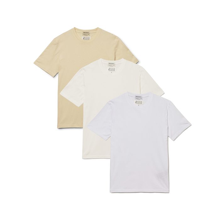 M) 메종마르지엘라 티셔츠 3개 세트 - 화이트 (S50GC0678S23973 963) - 감도 깊은 취향 셀렉트샵 29CM M) 메종마르지엘라 티셔츠 3개 세트 - 화이트 (S50Gc0678S23973 963) - 감도 깊은 취향 셀렉트샵 29Cm