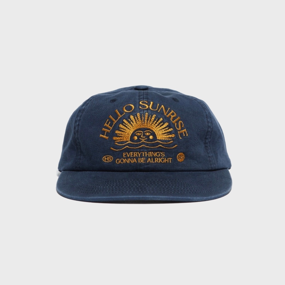 Washed HS Arch Logo 6Panel Cap (Navy) - 감도 깊은 취향 셀렉트샵 29CM