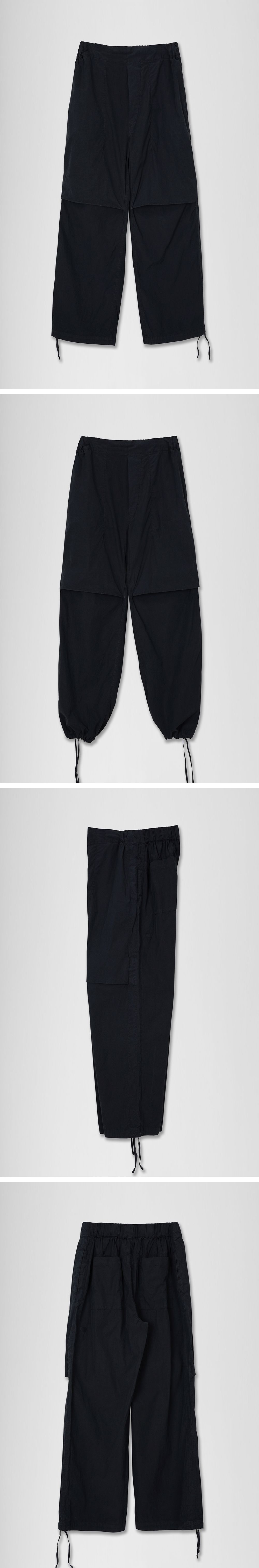 ELASTIC BAND PANTS (BLACK) 감도 깊은 취향 셀렉트샵 29CM